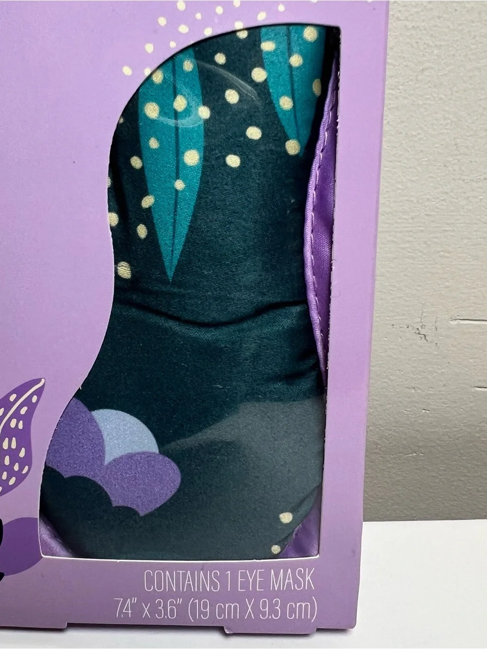 Lavender Scented Sleep Mask - Purple Packaging